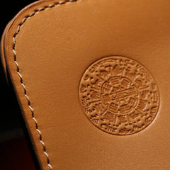 Handmade Leather Mens Cool Travel Long Wallet Card Slim Clutch Wallets for Men - imessengerbags