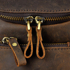 Leather Belt Pouch Mens Small Cases Waist Bag Hip Pack Belt Bag Fanny Pack Bumbag for Men - imessengerbags