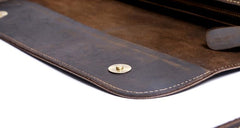 Handmade Leather Mens Cool Messenger Bag Chest Bag Bike Bag Cycling Bag for men