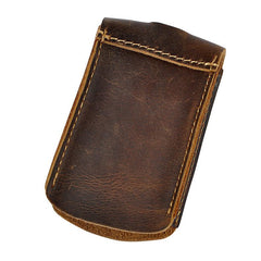 Handmade Leather Mens Cool Key Wallet Car Key Holder Key Case for Men - imessengerbags