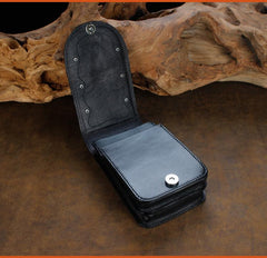 Cool Leather Mens Snake Biker Belt Pouch Waist Bag Drop Leg Bag for Men - imessengerbags