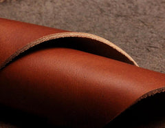 Handmade Leather Mens Cool Long Leather Wallet Clutch Wristlet Wallet for Men - imessengerbags