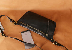 Leather Mens FANNY PACK MENS WAIST BAG HIP PACK BELT BAG FOR MEN - imessengerbags