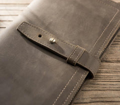 Handmade Leather Mens Travel Wallet Passport Leather Wallet Long Phone Wallets for Men