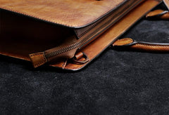 Genuine Leather Mens Cool Messenger Bag Briefcase Chest Bag Bike Bag Cycling Bag for men - imessengerbags