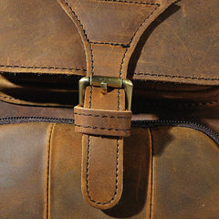 Leather Belt Pouch Mens Small Cases Waist Bag Hip Pack Belt Bag Fanny Pack Bumbag for Men - imessengerbags