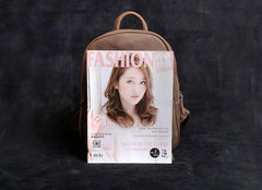 Genuine Leather Mens Cool Backpack Sling Bag Large Black Travel Bag Hiking Bag for men