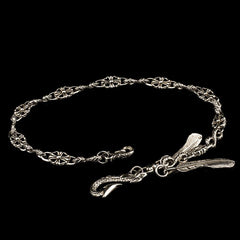 Brass Silver biker Tibetan wallet Chains for chain wallet biker wallet trucker wallet