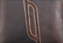 Handmade Leather Mens Cool Small Messenger Bag iPad Bag Chest Bag Bike Bag Cycling Bag for men - imessengerbags