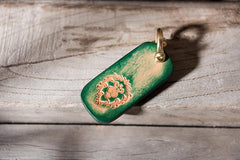 Handmade Leather Mens World of Warcraft Cool Keychain KeyCharm Keyring Pendant for Men - imessengerbags