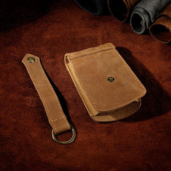 Handmade Leather Mens Cool Key Wallet Car Key Holder Key Case for Men - imessengerbags