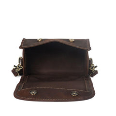 Cool Leather Mens Chest Bag Sling Bag Sling Crossbody Bag Sling Travel Bag For Men - imessengerbags