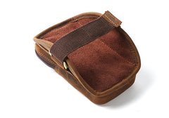 Handmade Leather Mens Running Armband for Cell Phones Sleeve Pouch Arm Case - imessengerbags