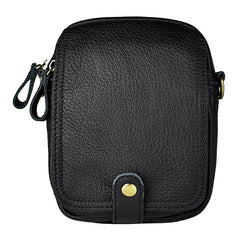 Leather Belt Pouch Mens Small Cases Waist Bag Hip Pack Belt Bag Fanny Pack Bumbag for Men - imessengerbags