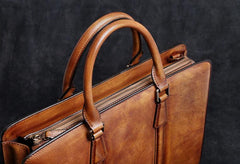 Genuine Leather Mens Cool Messenger Bag Briefcase Chest Bag Bike Bag Cycling Bag for men - imessengerbags
