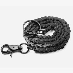 Fashion Men's Women's Silver Bike Chain Long Biker Wallet Chain Pants Chain For Men