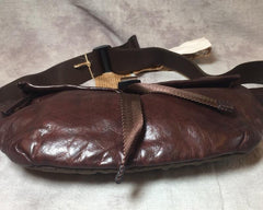 Leather Mens FANNY PACK MENS WAIST BAG HIP PACK BELT BAG FOR MEN