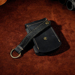 Handmade Leather Mens Cool Key Wallet Car Key Holder Key Case for Men - imessengerbags