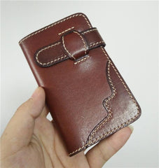 Handmade Mens Leather Biker Key Wallets Cool Small Key Wallet Key Holders