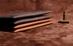 Handmade Leather Mens Cool Long Leather Wallet Clutch Wristlet Wallet for Men - imessengerbags