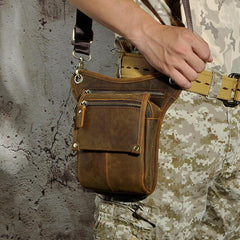 Leather Belt Pouch for men Cell Phone Holsters Shoulder Bag Waist Bag BELT BAG For Men - imessengerbags
