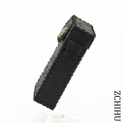 Handmade Cool Leather Mens Vintage Black Cigarette Holder Case Cigarette Holder for Men - imessengerbags