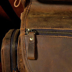Leather Belt Pouch Mens Small Cases Waist Bag Hip Pack Belt Bag Fanny Pack Bumbag for Men - imessengerbags