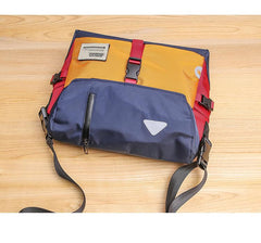 Trendy Nylon Cloth Mens Motorcycle Bag Postman Bag Messenger Bag Side Bag For Men - imessengerbags