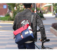 Trendy Nylon Cloth Mens Motorcycle Bag Postman Bag Messenger Bag Side Bag For Men - imessengerbags