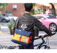Trendy Nylon Cloth Mens Motorcycle Bag Postman Bag Messenger Bag Side Bag For Men - imessengerbags
