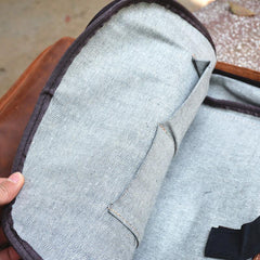 Vintage Leather Men's 13inch Computer Backpack Travel Backpack For Men - imessengerbags