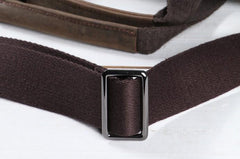 Vintage Coffee Leather Mens Briefcases Work Bag Laptop Bag Business Bag for Men - imessengerbags