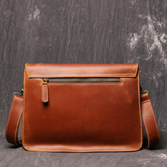 Vintage Black LEATHER MENS Ipad Courier Bag SIDE BAG Casual Brown MESSENGER BAG FOR MEN