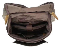 Vintage Canvas Backpack for men Travel Bag for men - imessengerbags