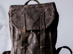 Vintage Canvas Backpack for men Travel Bag for men - imessengerbags