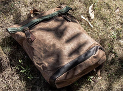 Vintage Canvas Backpack for men Travel Bag for men - imessengerbags