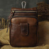 Vintage Leather Belt Pouches for Men Waist Bag BELT BAGs Shoulder Bags For Men