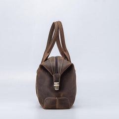 Vintage Leather Handbag for men Travel Bag Shoulder Bag for men