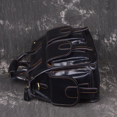 Vintage Leather Mens Large Travel Bag Weekender Cool Business Bag For Men - imessengerbags