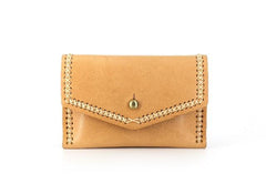 Vintage Leather Mens Card Wallet Change Wallet Coin Wallet Front Pocket Wallet for Men