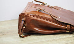 Vintage Mens Leather 15inch Laptop Backpack Leather School Backpack Travel Backpack for Men - imessengerbags