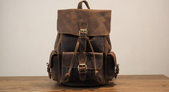 best leather backpacks for men Vintage Leather Backpacks for Men Best College Backpack Men's Leather Backpack