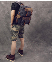 best waterproof backpack Waxed Canvas Backpack Waxed Canvas Backpack Rucksack Wasxed Canvas Backpack Canvas And Leather Backpack