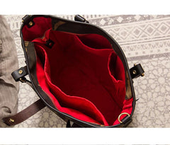 Waxed Canvas Mens Womens Handbag 14'' Tote Bag Camouflage Shoulder Bag Tote Purse For Men - imessengerbags