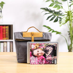 Canvas Mens Womens Small 13'' Side Bag Courier Bag Messenger Bag for Men - imessengerbags