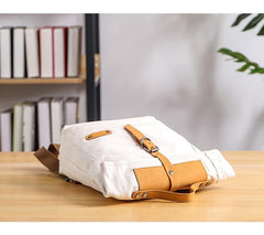 Canvas Mens Womens Small 13'' Side Bag Courier Bag Messenger Bag for Men - imessengerbags