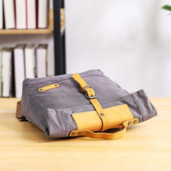 Canvas Mens Womens Small 13'' Side Bag Courier Bag Messenger Bag for Men - imessengerbags