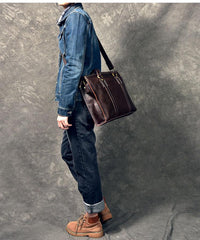Brown Leather Mens 14