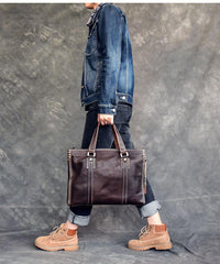 Brown Leather Mens 14