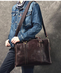 Brown Leather Mens 14